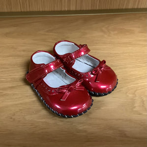 Pediped Isabella Red Patent Pre-Walker