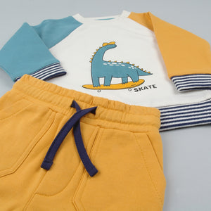 BabyBol Yellow Dino Set