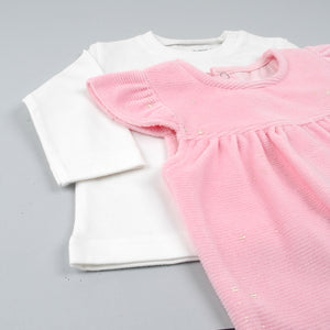 BabyBol Pink Star Babygro Set