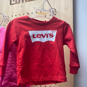 Levi’s Batwing Long Sleeved Tee Red