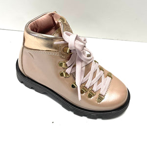 Pablosky Pink Lace Up Boot