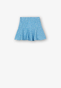 Tifosi Blue Flower Skirt