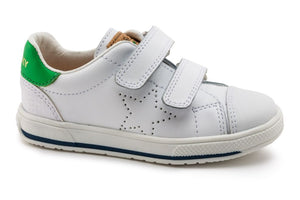 pablosky max blanco verde casual trainers girls