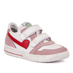 Froddo B10 Athletic Low Tops White/Pink