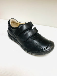 Petasil Y44 Luke Black School Shoe