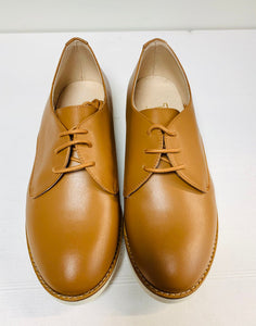 Tny Shoes Brown Communion Shoe