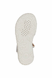 Geox D6 Haiti White/Silver Sandal