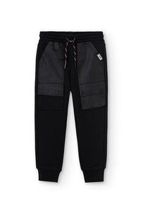 Boboli Combined Trousers Black
