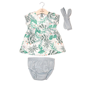 BabyBol Tropical Print Dress