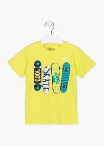 Losan Skate Yellow T-Shirt