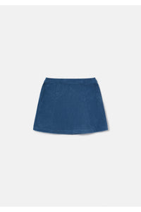 CF Corduroy Blue Skirt