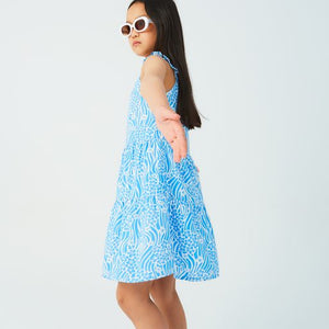 Cf Blue flower Dress