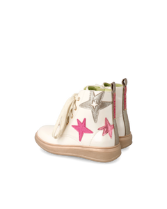 Agatha Ruiz De La Prada C4 Beige Boots with Star