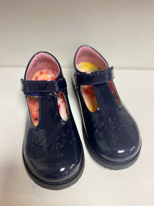 Petasil Y8 Lurdes Navy Patent Shoes