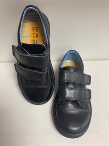 Petasil Y13 Pose Black Leather Shoes