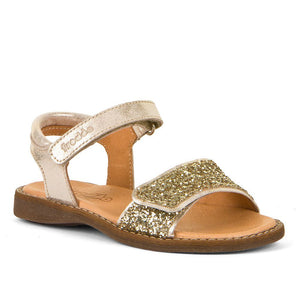 girls sandals froddo lore sparkle gold